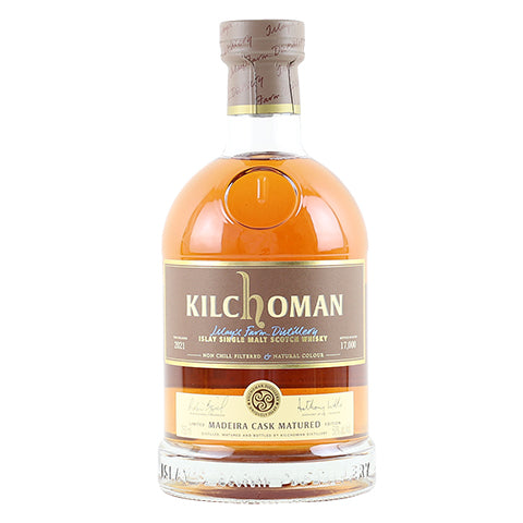 Kilchoman Madiera Cask Matured Scotch Whisky 2021 Limited Edition