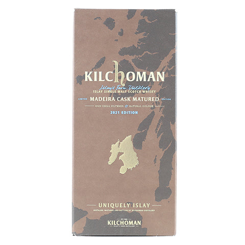 Kilchoman Madiera Cask Matured Scotch Whisky 2021 Limited Edition