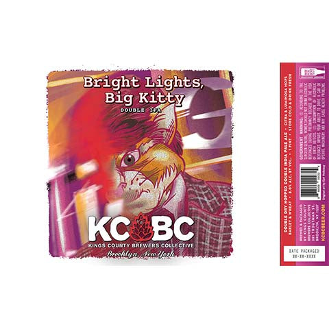 Kings County Brewers Collective Bright Lights, Big Kitty DIPA