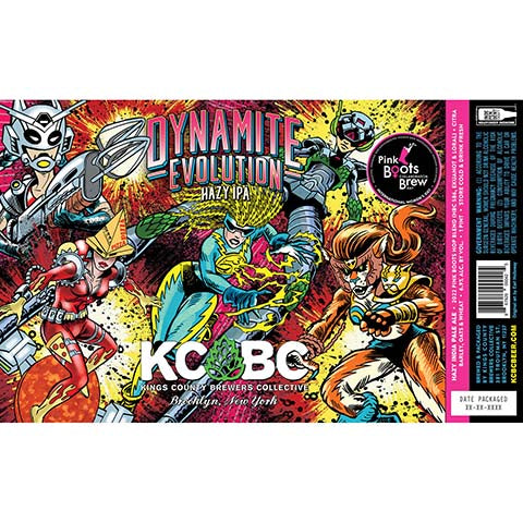 Kings County Brewers Collective Dynamite Evolution Hazy IPA