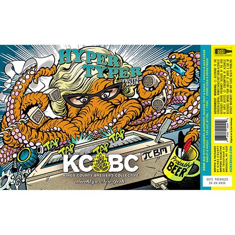 Kings County Brewers Collective Hyper Typer Fruited Sour