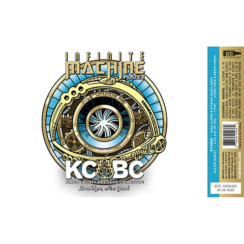 Kings County Brewers Collective Infinite Machine Pilsner