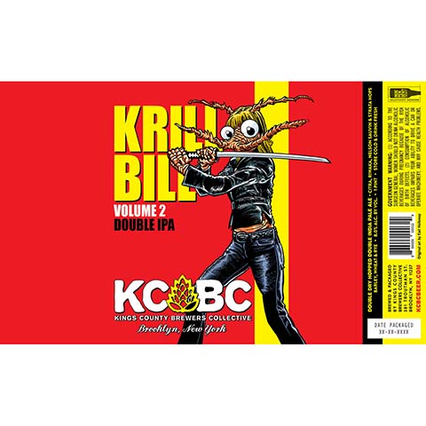 Kings County Brewers Collective Krill Bill Vol 2 DIPA