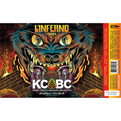 Kings County Brewers Collective L'inferno Pilsner