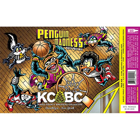 Kings County Brewers Collective Penguin Madness Hazy Pale Ale