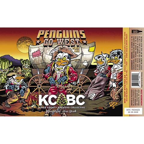 Kings County Brewers Collective Penguins Go West Pale Ale