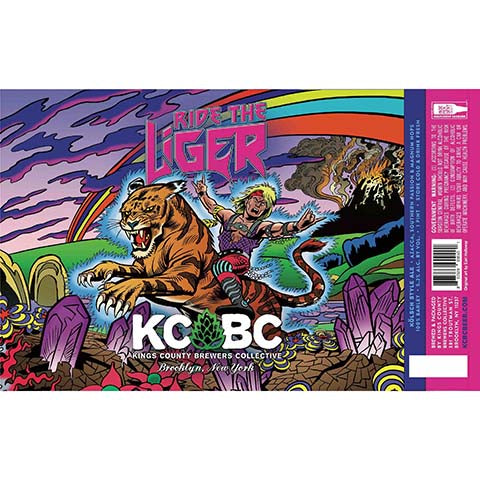 Kings County Brewers Collective Ride the Liger Kolsch Ale