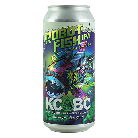 Kings County Brewers Collective Robot Fish: Citra Smash Hazy IPA