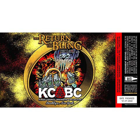 Kings County Brewers Collective The Return of the Bling Barleywine Ale