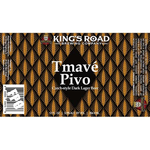 King's Road Tmave Pivo Dark Lager