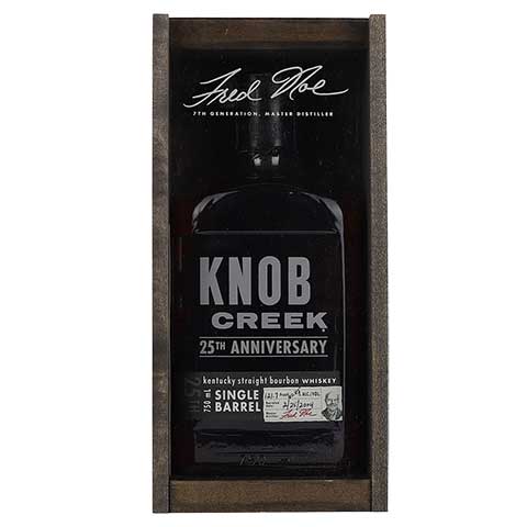 Knob Creek 25th Anniversary Single Barrel Kentucky Straight Bourbon Whiskey