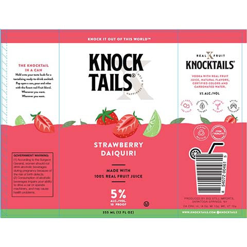 Knocktails Strawberry Daiquiri