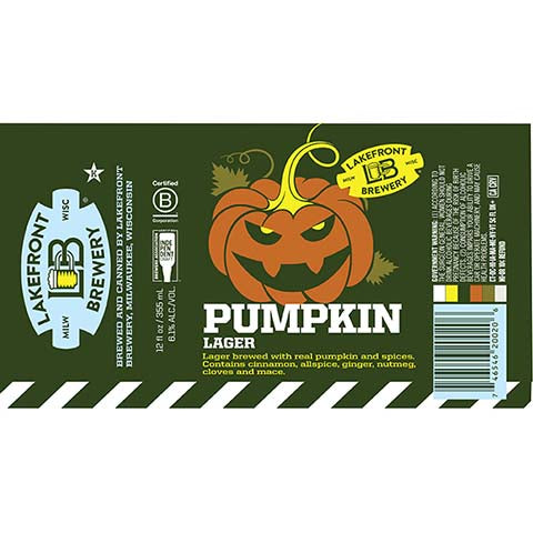 Lakefront Pumpkin Lager