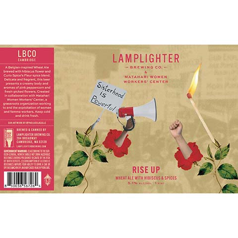 Lamplighter Rise Up Wheat Ale