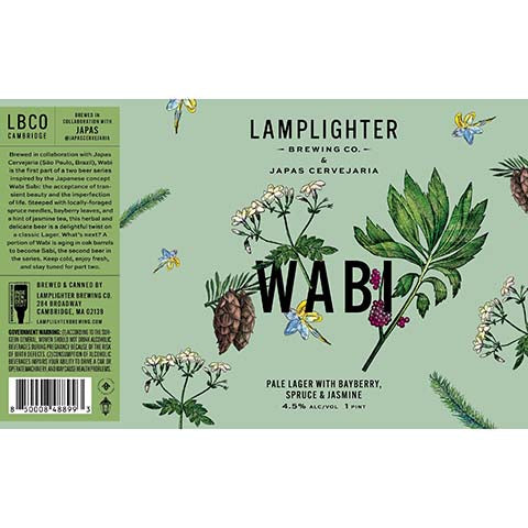 Lamplighter Wabi Pale Lager