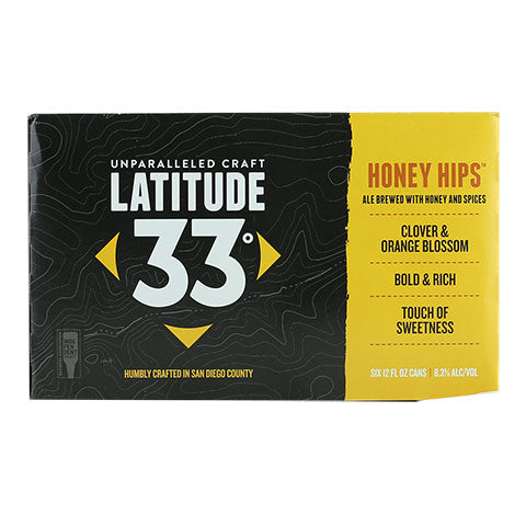 Latitude 33 Honey Hips Strong Blonde Ale