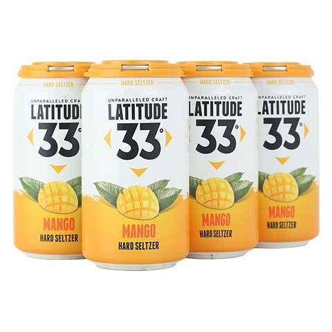 Latitude 33 Mango Hard Seltzer