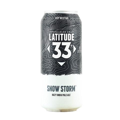 Latitude 33 Snow Storm Hazy IPA