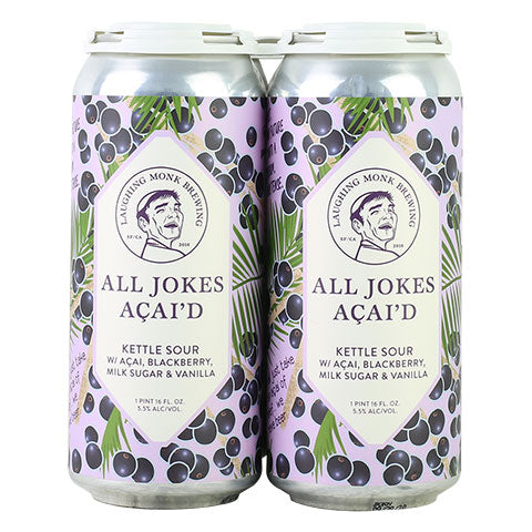 Laughing Monk All Jokes Açai'd Sour Ale