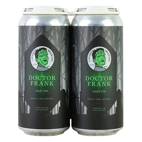 Laughing Monk Doctor Frank Hazy IPA