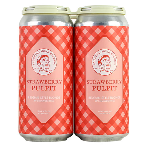 Laughing Monk Strawberry Pulpit Blonde Ale