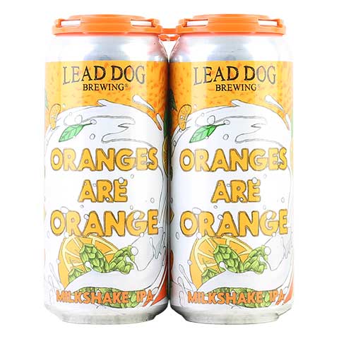 Lead Dog Oranges Are Oranges Milkshake DIPA