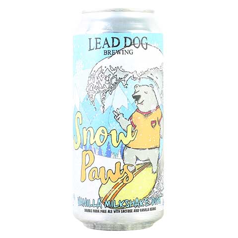 Lead Dog Snow Paws Vanilla Milkshake IPA