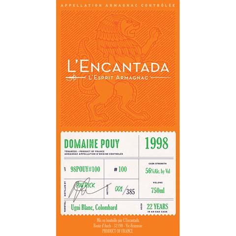Lencantada-Domaine-Pou-1998-Armagnac-750ML-BTL