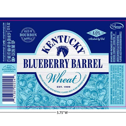 Lexington Kentucky Blueberry Barrel Wheat Ale