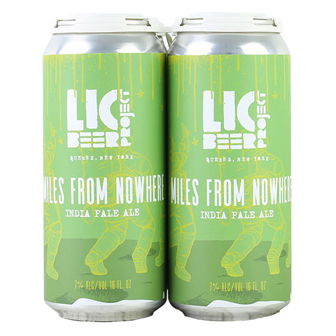 Lic Miles From Nowhere IPA
