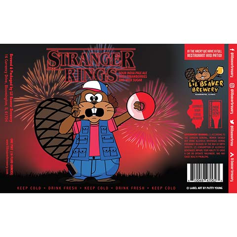 Lil Beaver Stranger Rings Sour IPA