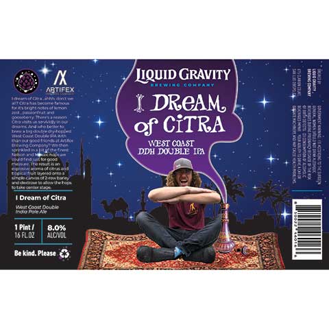 Liquid Gravity/Artifex I Dream of Citra DIPA