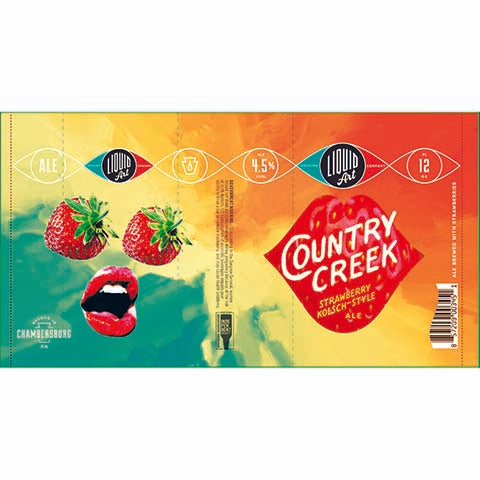 Liquid Love Country Creek Strawberry Kolsch Ale