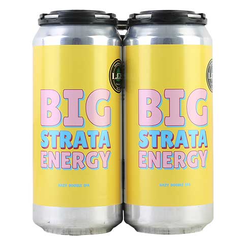 Local Craft Beer Big Strata Energy Hazy DIPA