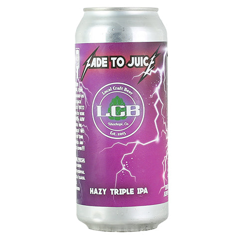 Local Craft Beer Fade To Juice TIPA