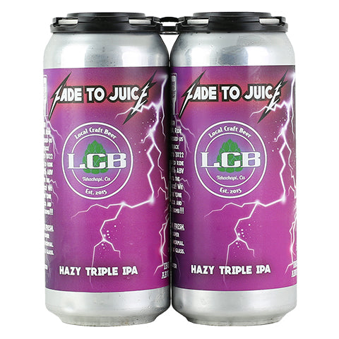 Local Craft Beer Fade To Juice TIPA