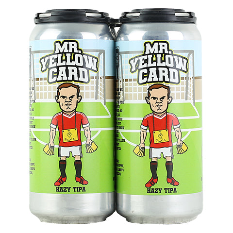 Local Craft Beer Mr. Yellow Card Hazy TIPA