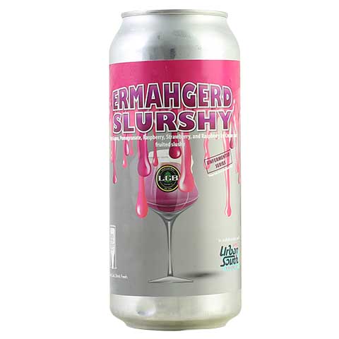 Local Craft Beer/Urban South Ermahgerd Slurshy Spilled - Pink Guava, Pomegranate