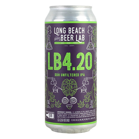 Long Beach Beer Lab LB4.20 Unfiltered IPA