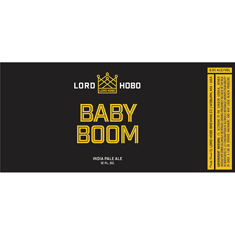 Lord Hobo Baby Boom IPA