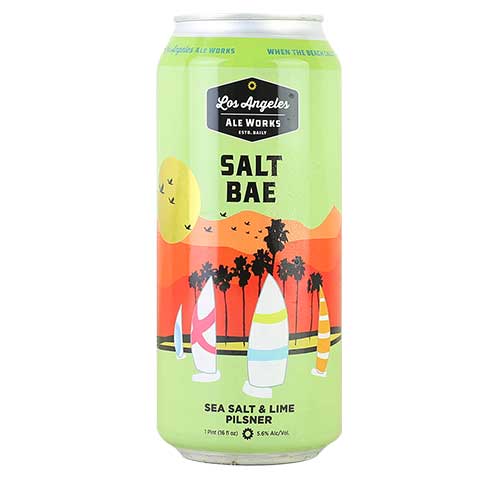 Los Angeles Ale Works Salt Bae Pils