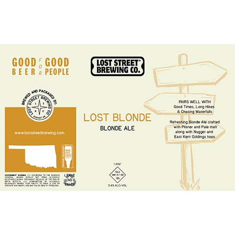 Lost Street Lost Blonde