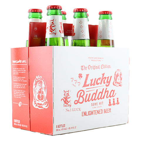 Lucky Buddha Enlightened Beer 6PK