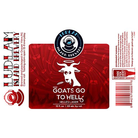 Ludlam Goats Go To Hell Helles Lager