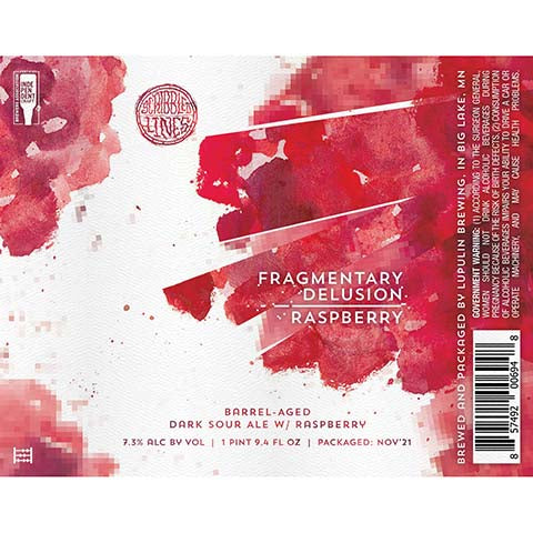 Lupulin Fragmentary Delusion Raspberry Sour Ale