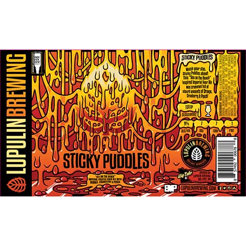 Lupulin Sticky Puddles Sex On The Beach Sour Ale