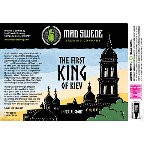Mad Swede The First King Of Kiev Imperial Stout