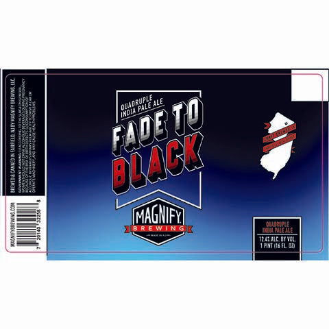 Magnify Fade To Black Quadruple IPA