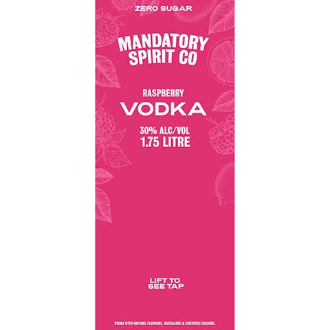 Mandatory Raspberry Vodka
