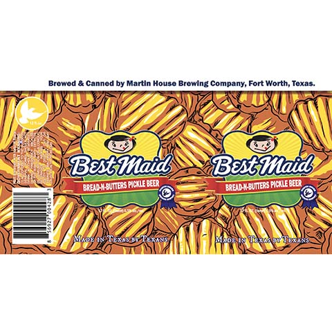 Martin House Best Maid Bread-N-Butter Pickle Beer